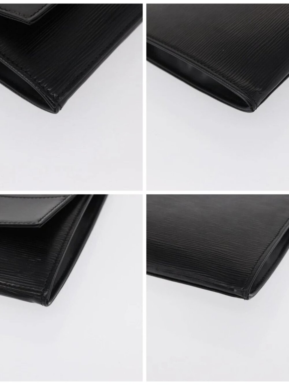 LOUIS VUITTON Epi Jena Clutch Bag Black M52722 - Picture 16 of 16